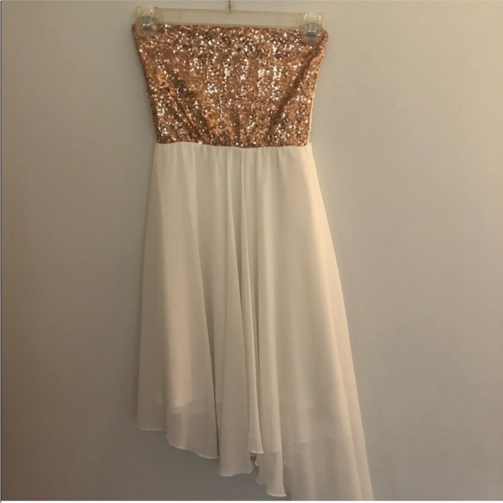 ASOS Strapless Sequin Dress